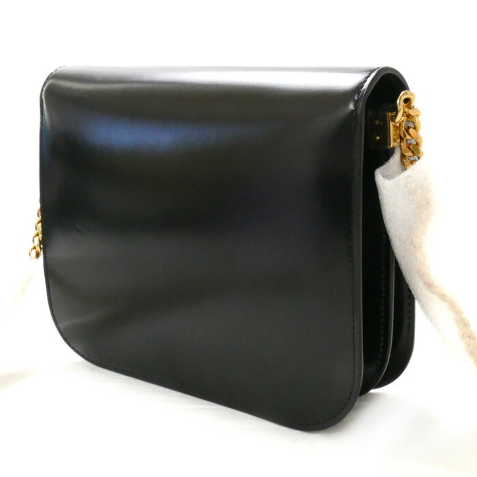 CELINE Medium College Bag Shoulder Black 113583BF4.38NO Women's