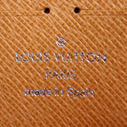 LOUIS VUITTON Alpha Clutch Second Bag M44171 Monogram Satellite Canvas x Leather Silver Navy Wristlet Pouch Vuitton
