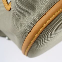 LOUIS VUITTON Louis Vuitton Pioneer Backpack/Daypack M93056 Damier Jean Canvas Leather Sable Silver Hardware Backpack