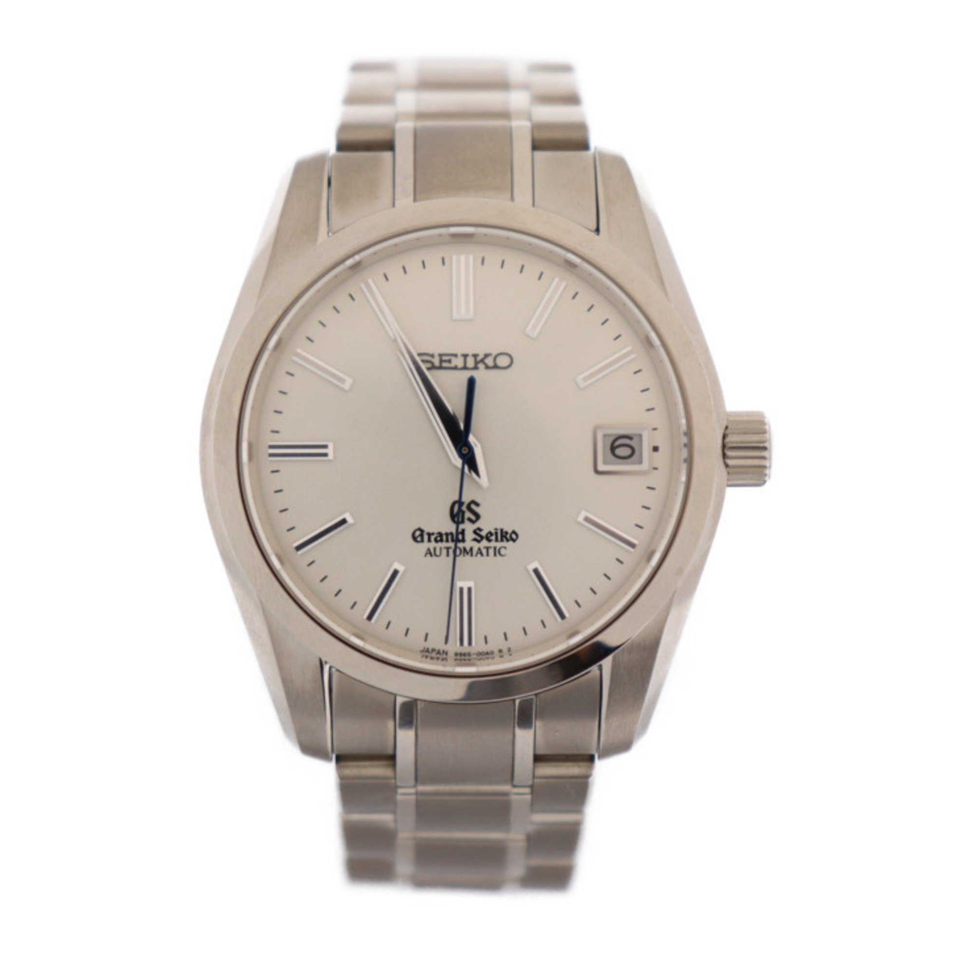 GRAND SEIKO Grand Seiko Mechanical Watch SBGR059 9S65-00A0 Titanium Silver Automatic Winding Back Sketch Date