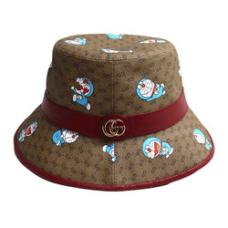GUCCI Gucci Doraemon Collaboration Hat Brown 648846 L Unisex