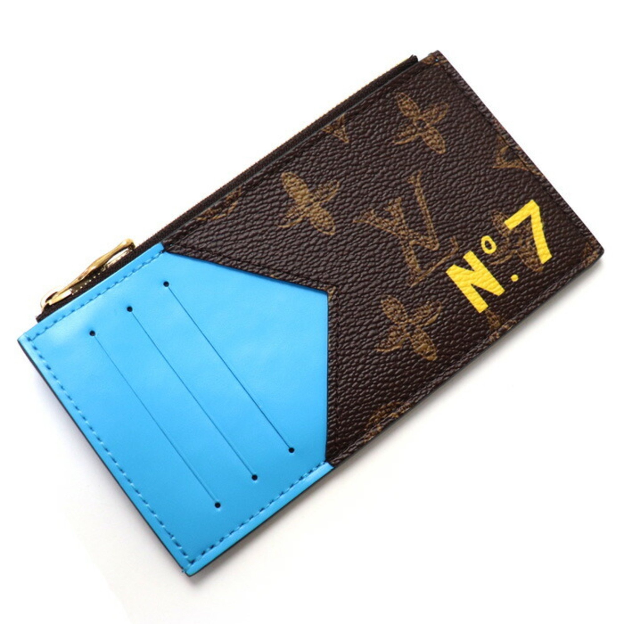 LOUIS VUITTON Coin/Card Holder No.7 Card Case M81256 IC Tag Unisex