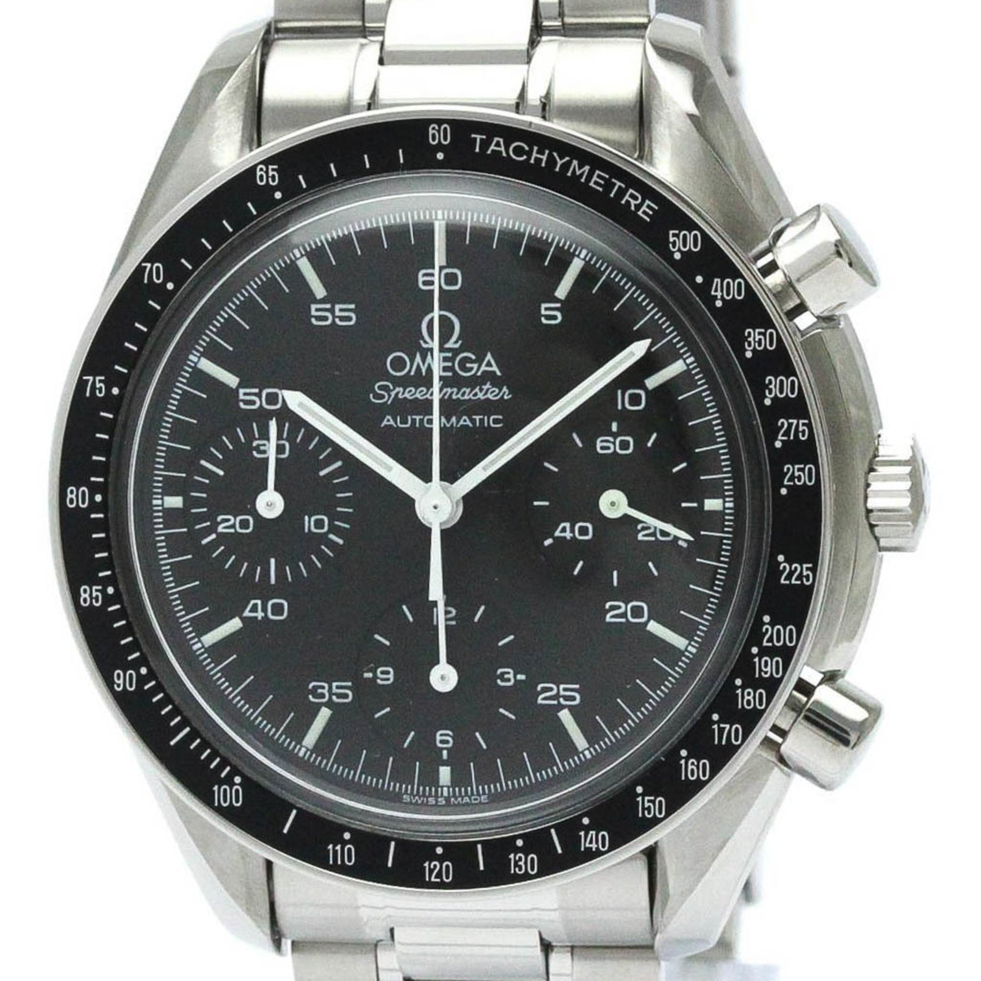 Polished OMEGA Speedmaster Automatic Steel Mens Watch 3510.50 BF566775