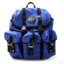 GUCCI OFF THE GRID Backpack Rucksack/Daypack Blue Black 626160 Unisex