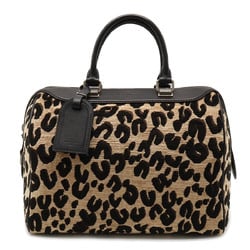 LOUIS VUITTON Speedy PM Stephen Sprouse Leopard Print Boston Bag Handbag Jacquard M97396