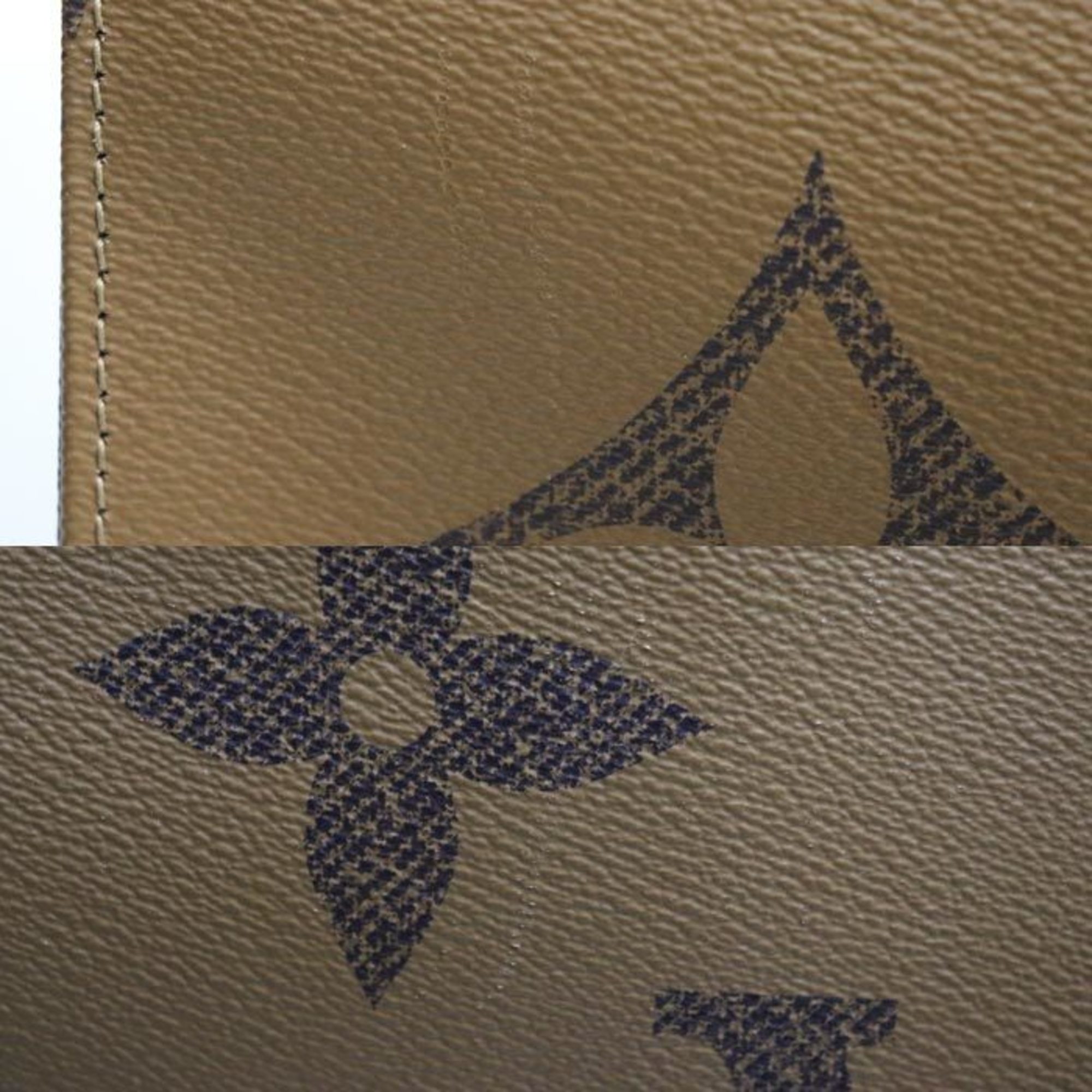 Louis Vuitton M45320 Women's Tote Bag Brown,Monogram Reverse