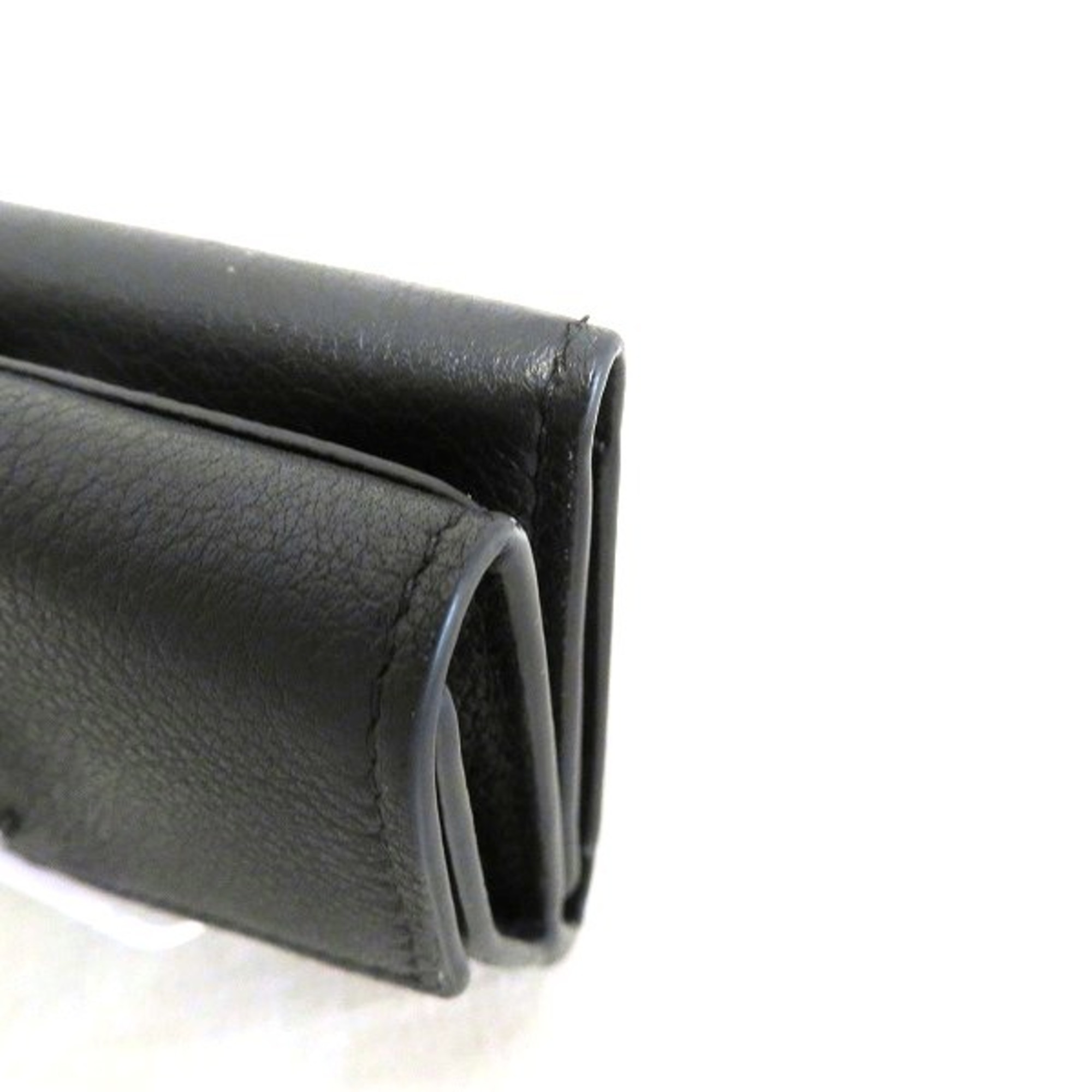Louis Vuitton Portefeuille Rock Mini M62369 Black Wallet Trifold Unisex
