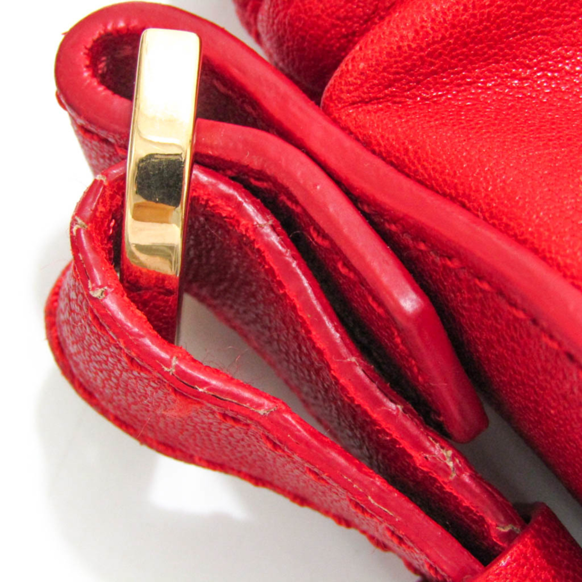 Chloé Women's Leather Handbag,Shoulder Bag Red Color
