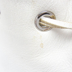 J&M Davidson Carnival Women's Leather Shoulder Bag White