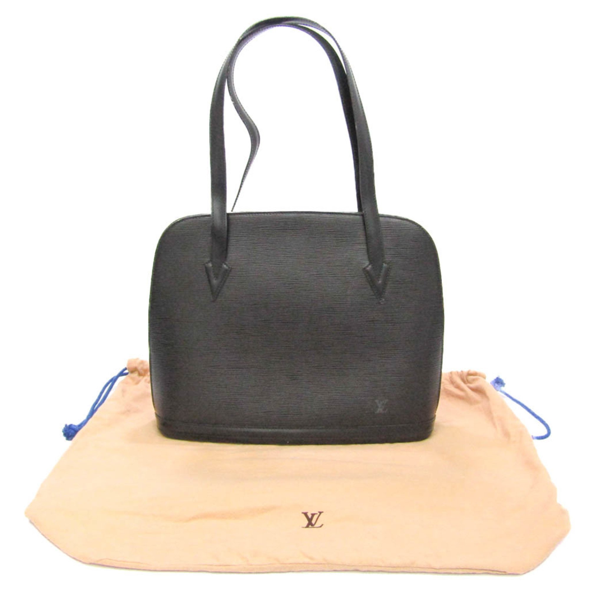 Louis Vuitton Epi Lussac M52282 Women's Shoulder Bag Noir