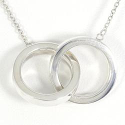 Tiffany 1837 Interlocking Circle Silver Necklace Box Total Weight Approx. 4.8g 42cm Jewelry