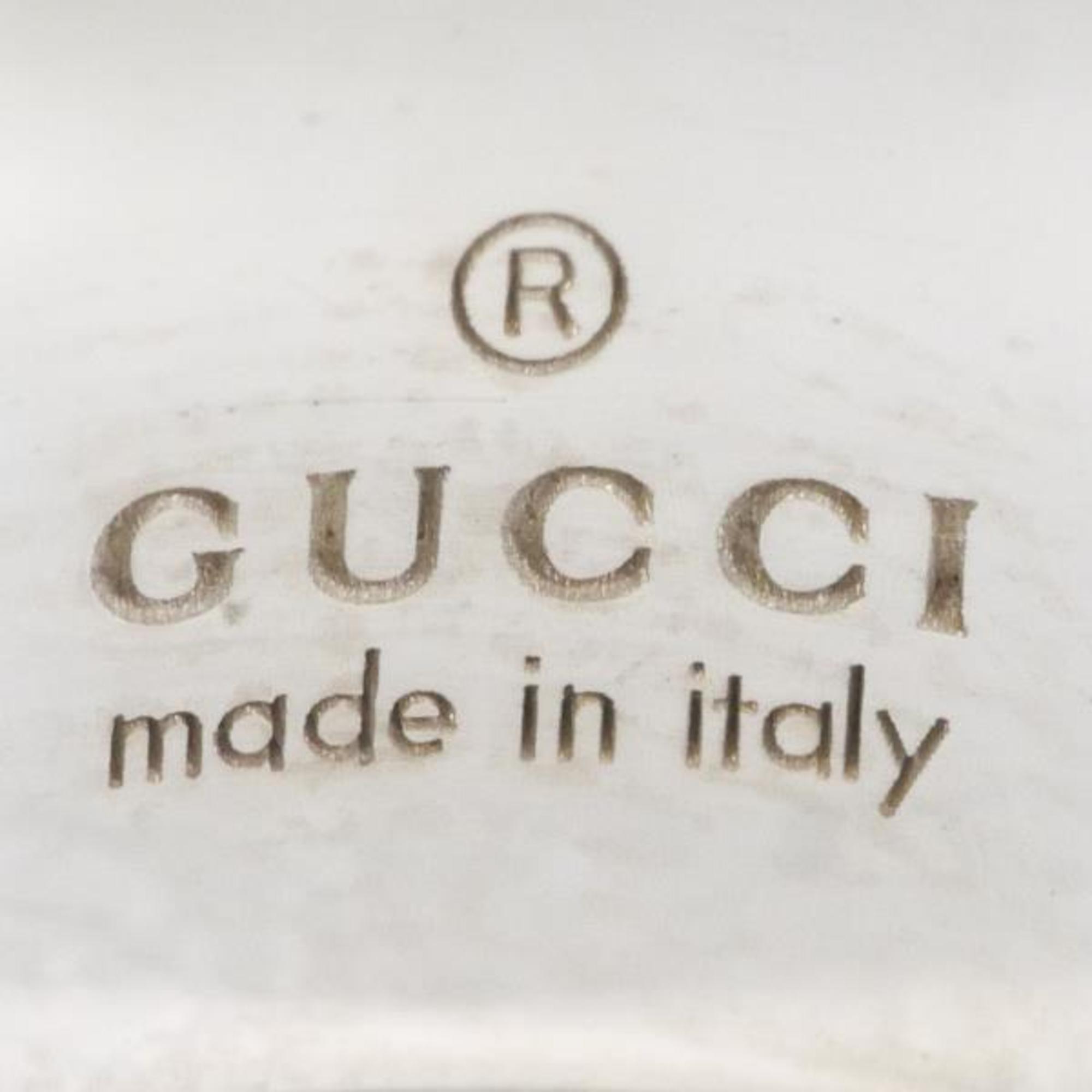 Gucci Branded G Silver Ring Size 12 Box Bag Total Weight Approx. 7.3g Jewelry