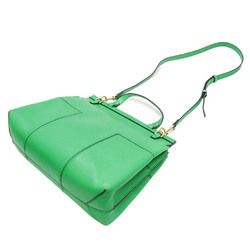 Tory Burch Women's Leather Handbag,Shoulder Bag Green