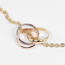 Cartier CARTIER Trinity Necklace 8.94g K18 Gold YG PG WG