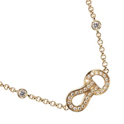 Cartier CARTIER Agraph necklace 5.4g K18 yellow gold diamond