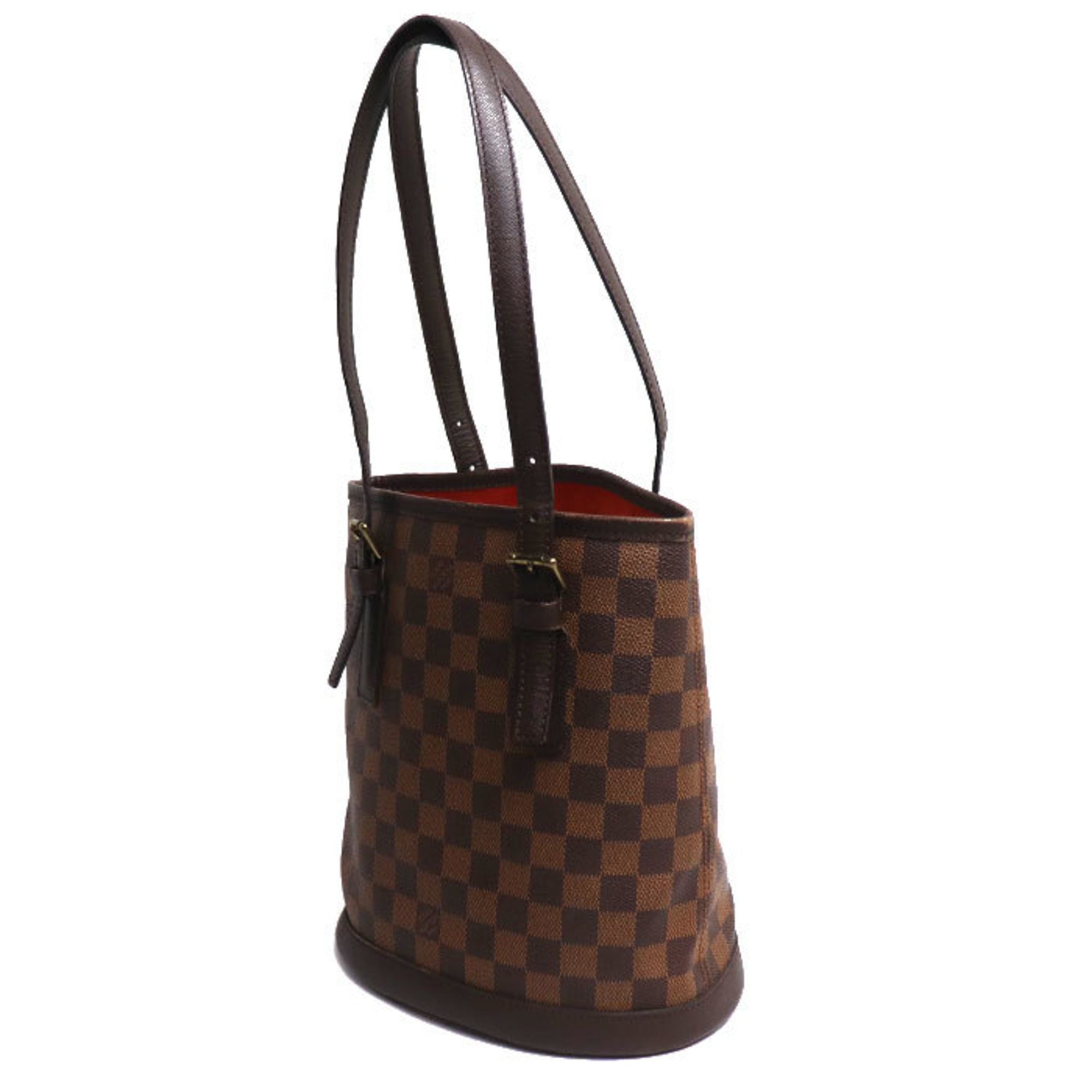 LOUIS VUITTON Louis Vuitton Male Tote Bag Damier Brown N42240 SP1918 Bucket Women's