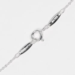 Tiffany TIFFANY&Co. Visor Yard Necklace 925 Silver Diamond Approx. 1.6g