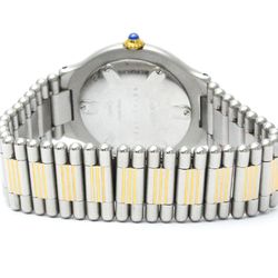 CARTIER Must 21 Gold Plated Stainless Steel Quartz Unisex Watch BF565457