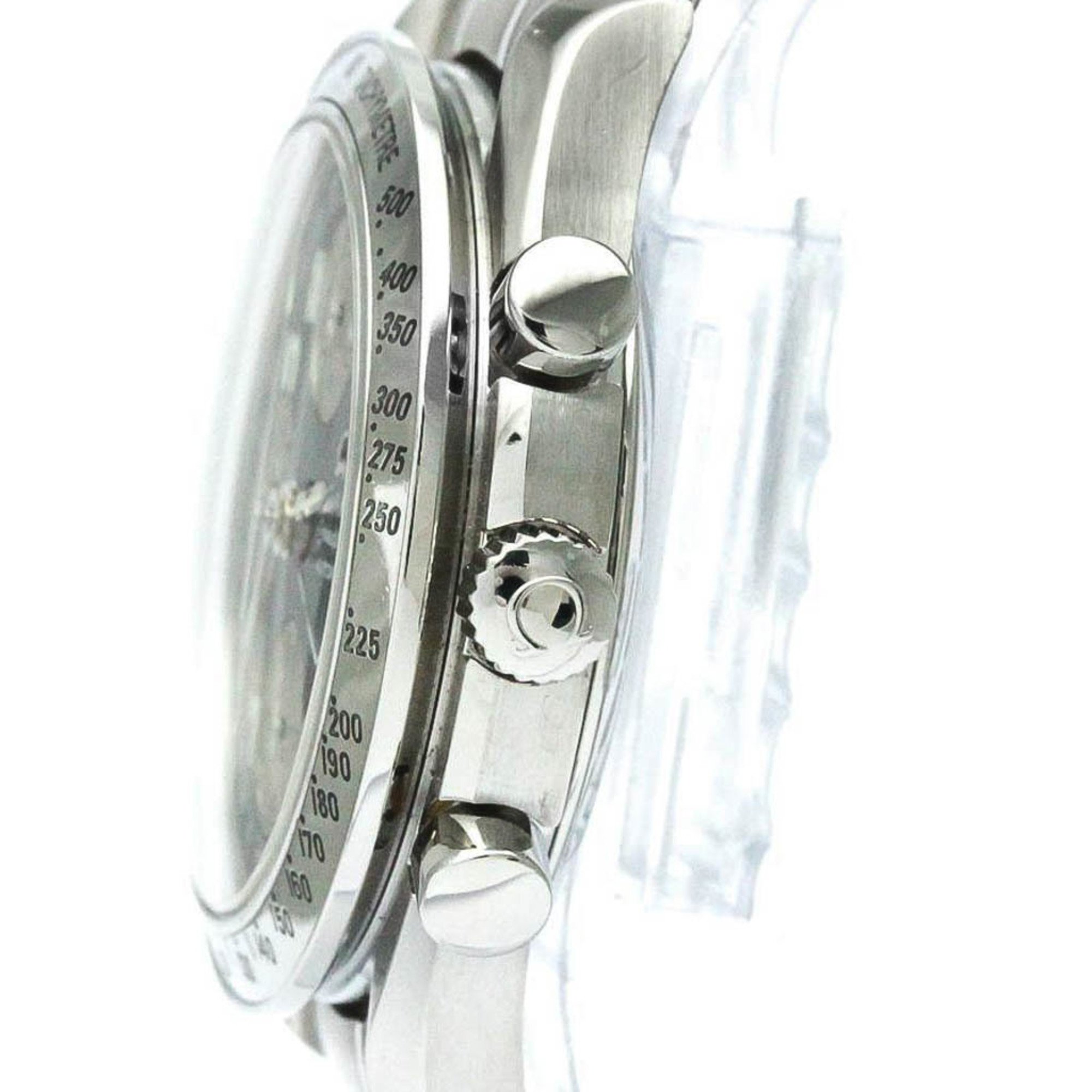 Polished OMEGA Speedmaster Triple Date Steel Automatic Watch 3523.81 BF567401