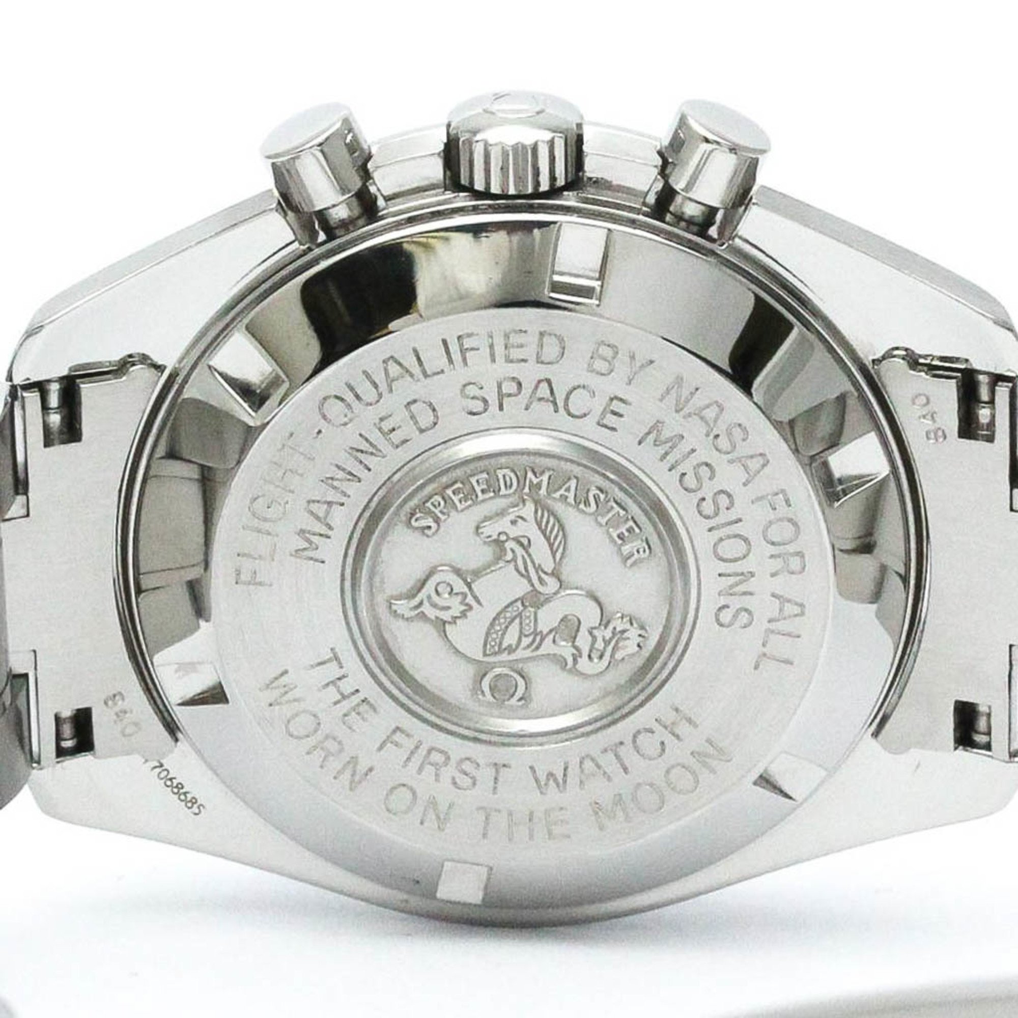 Polished OMEGA Speedmaster Professional Steel Moon Watch 3570.50 BF567344