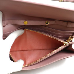 Miu Miu MIUMIU Matelasse Shoulder Bag Pink 5MT290 Women's