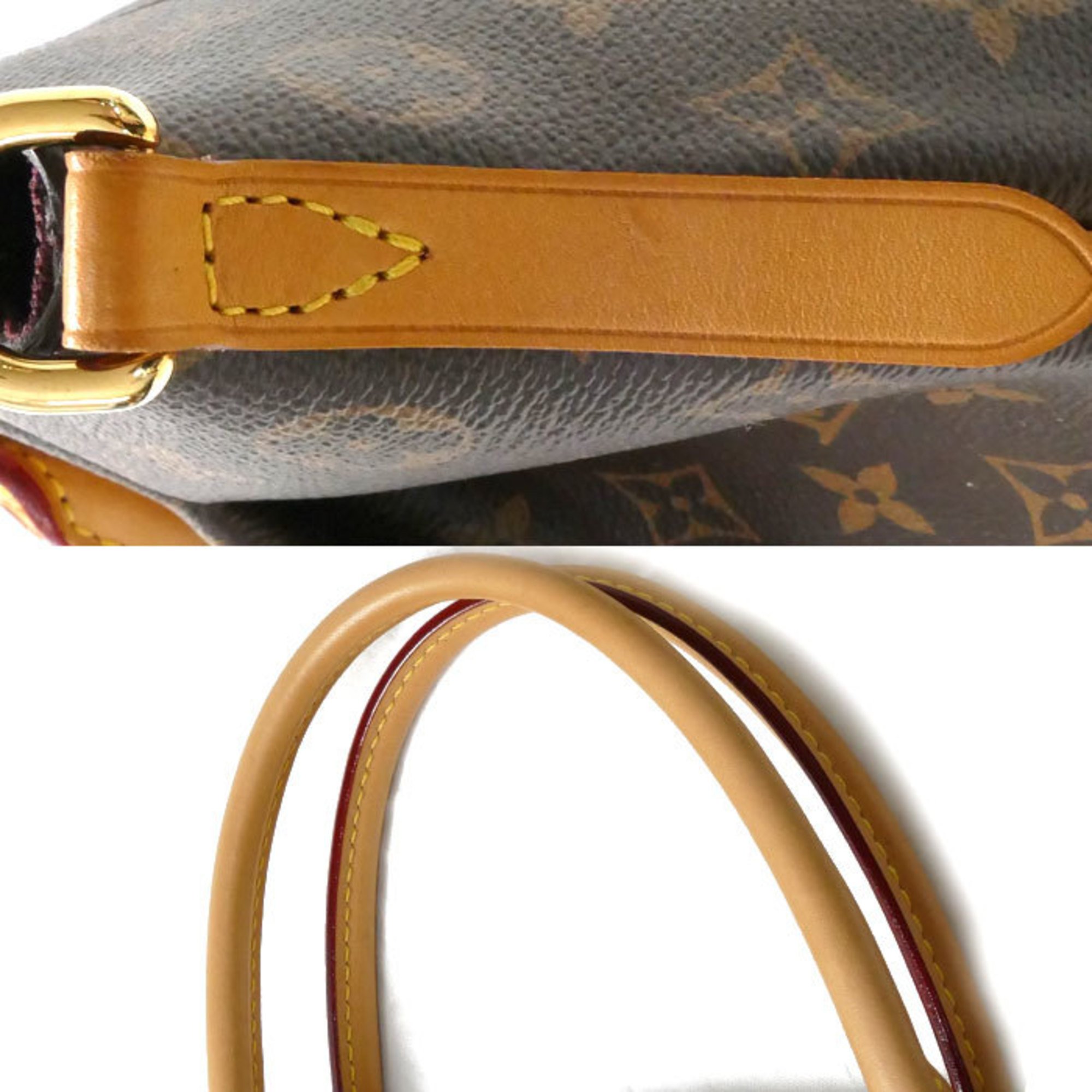 LOUIS VUITTON Turen MM 2Way Shoulder Bag Monogram M48814 Women's