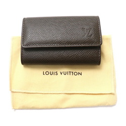 LOUIS VUITTON Multicle 6 Key Case Taiga Brown Grizzly M30538
