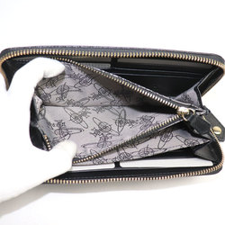 Vivienne Westwood Victoria Classic Long Wallet Round Zipper Black 51050023 Women's