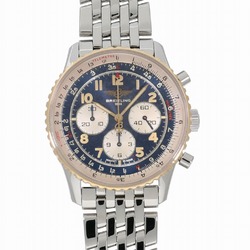 Breitling Navitimer 92 D30021 Blue x Silver Men's Watch