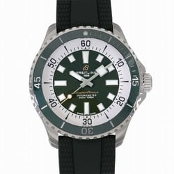 Breitling Superocean Automatic 42 A17376A31L1S1 Green x White Men's Watch