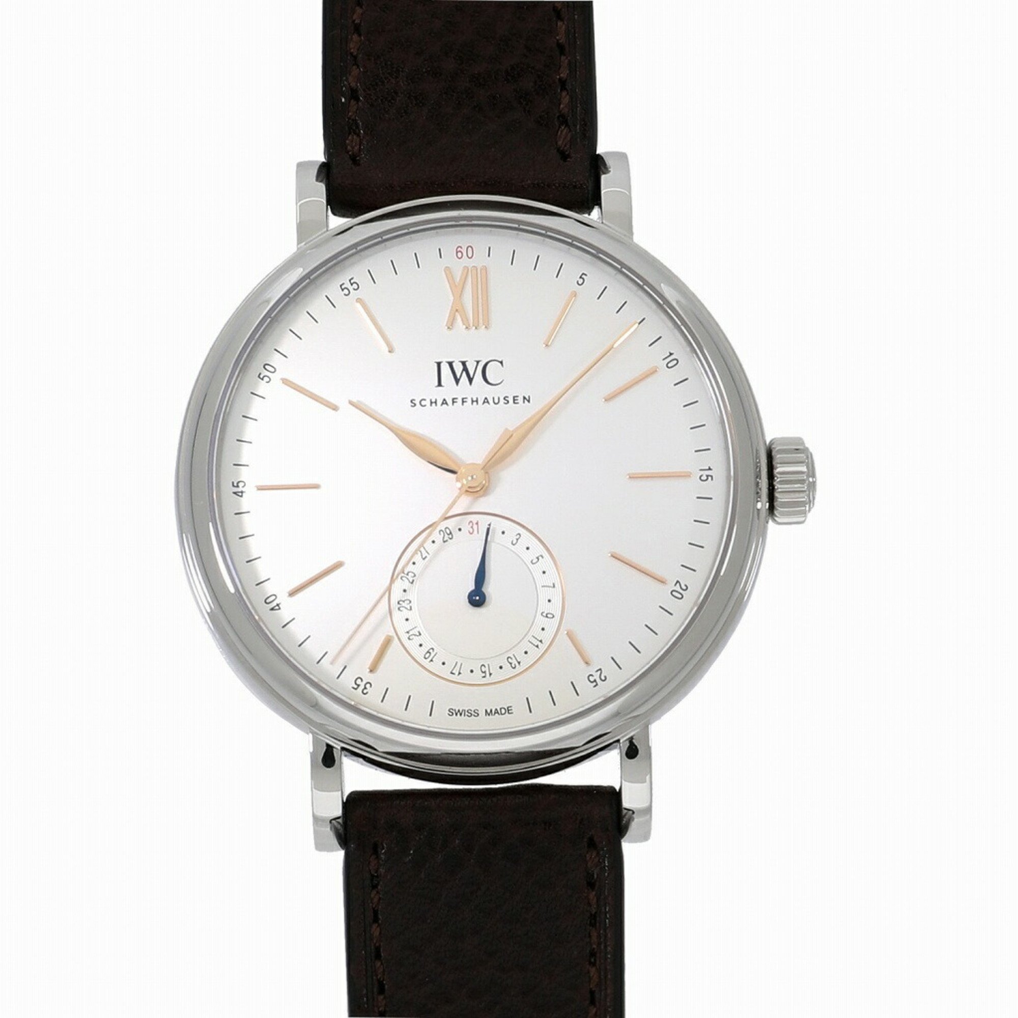 IWC Portofino Pointer Date IW359201 Silver Men's Watch