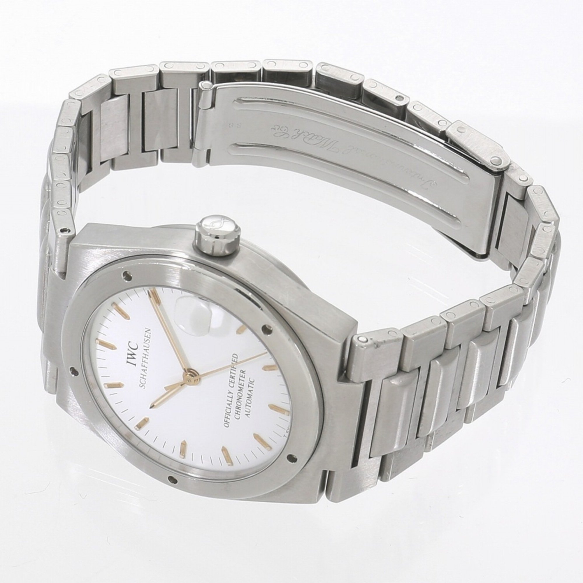 IWC Ingenieur Chronometer Automatic 3521-001 / IW352101 White Men's Watch