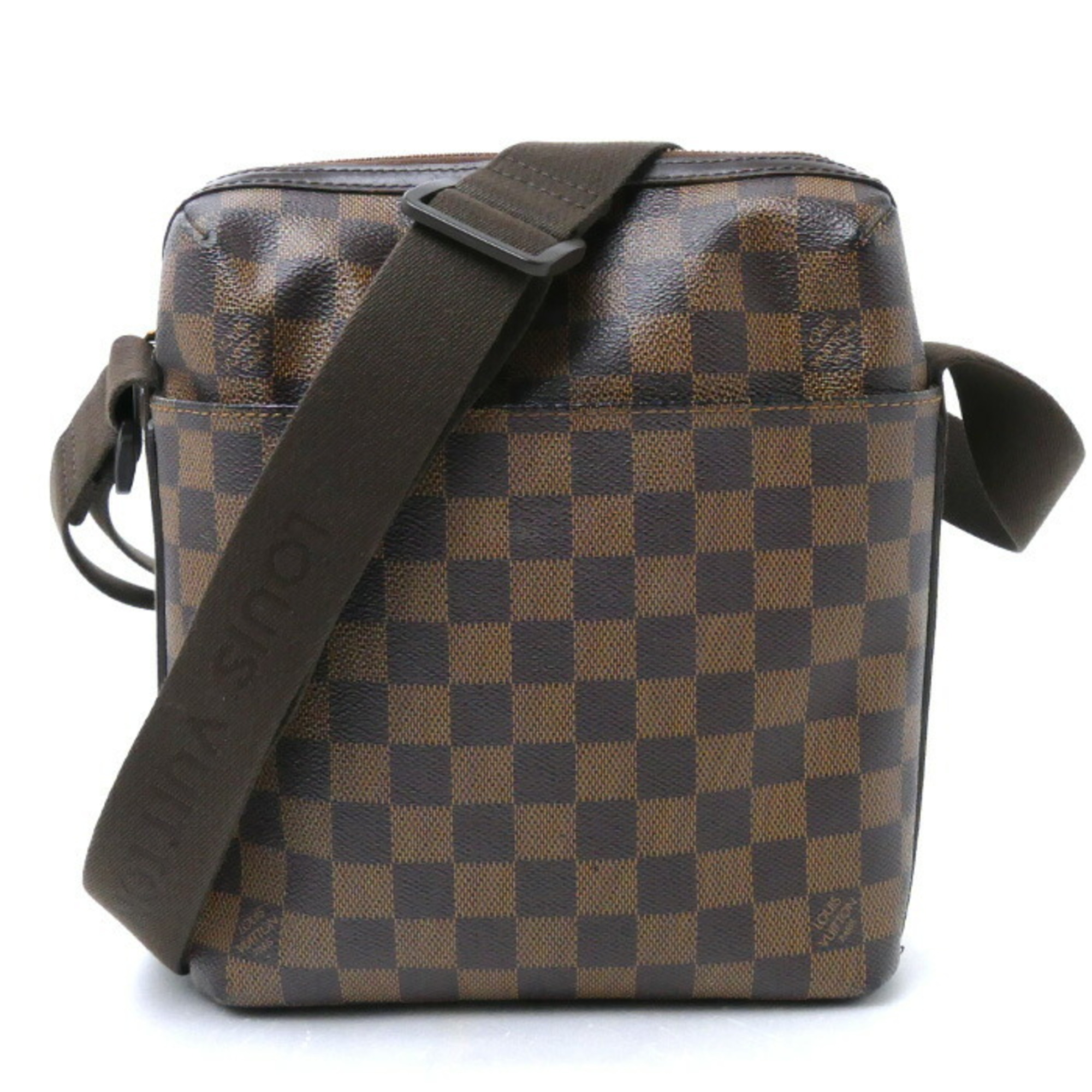 LOUIS VUITTON Trotter Bobur Shoulder Bag Damier Brown N41135