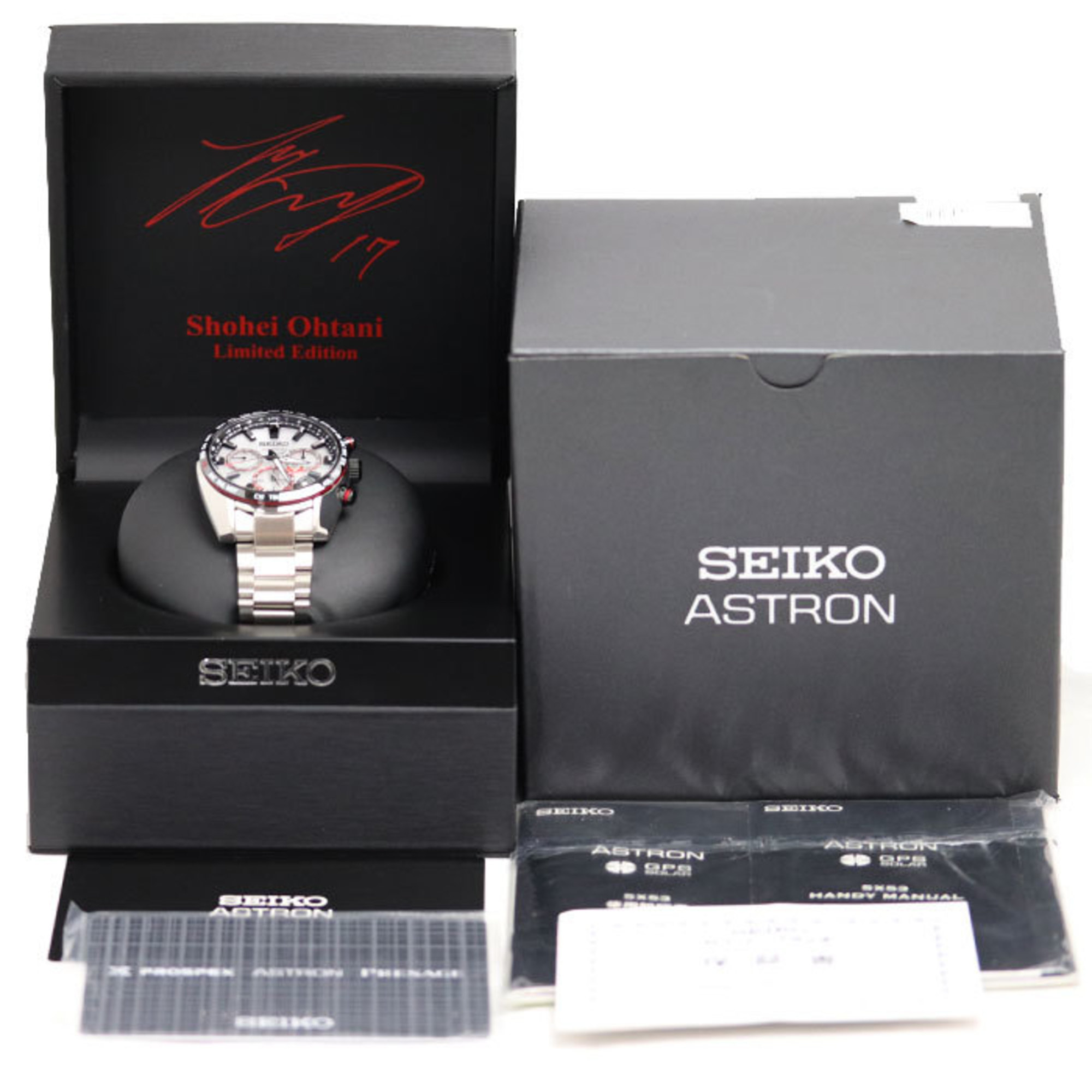 SEIKO ASTRON GPS Satellite Radio Shohei Ohtani 2020 Watch Solar SBXC081/5X53-0BE0 Limited