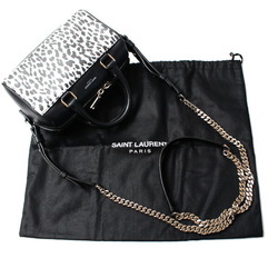 Saint Laurent SAINT LAURENT YSL 2WAY Chain Shoulder Bag Toy Duffle Handbag 340238