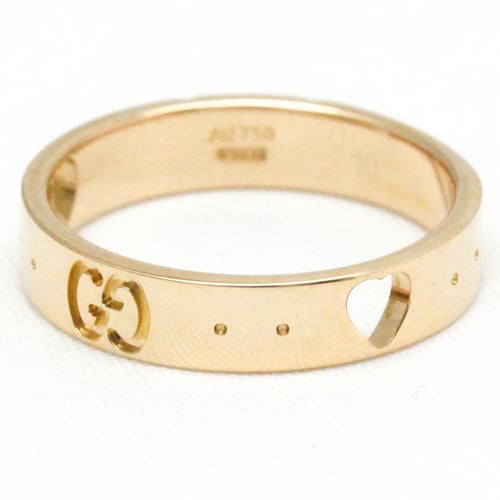 Gucci Icon Pink Gold (18K) Fashion No Stone Band Ring Pink Gold | eLADY  Globazone