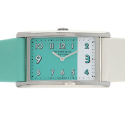 Tiffany 63520071 East West Bicolor Watch Stainless Steel/Leather Women's TIFFANY&Co.