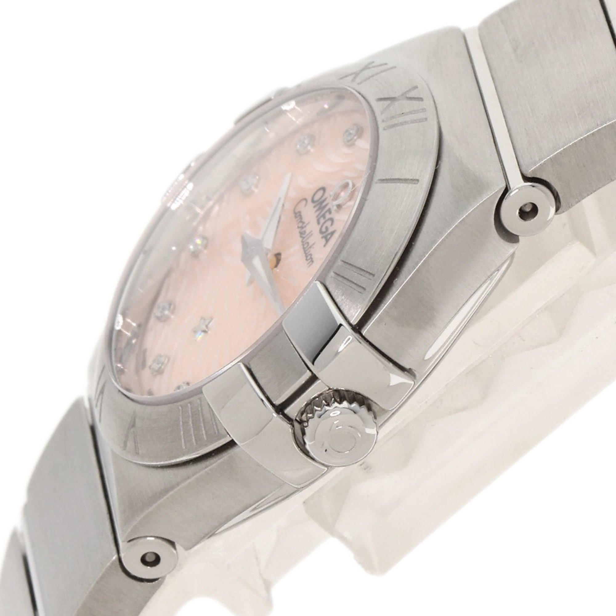 Omega Ref123.10.24.60.57.002 Constellation Plume Watch Stainless Steel/SS Ladies OMEGA
