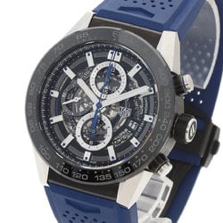TAG Heuer CAR2A1T-0 Carrera Caliber 01 Blue Touch Edition Watch Stainless Steel/Rubber Men's HEUER