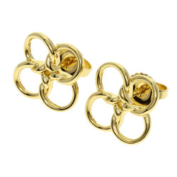 Tiffany Quadro Folio Earrings K18 Yellow Gold Women's TIFFANY&Co.