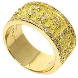 Celine Diamond Ring K18 Yellow Gold Women's CELINE