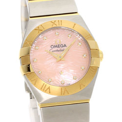 Omega 123.20.24.60.57.004 Constellation Plume Watch Stainless Steel/SSxK18YG/K18YG Women's OMEGA