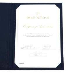 HARRY WINSTON Diamond 2.15ct D/VS1/3EX No. 10 Ring Round Pear Shape Pt Platinum HW