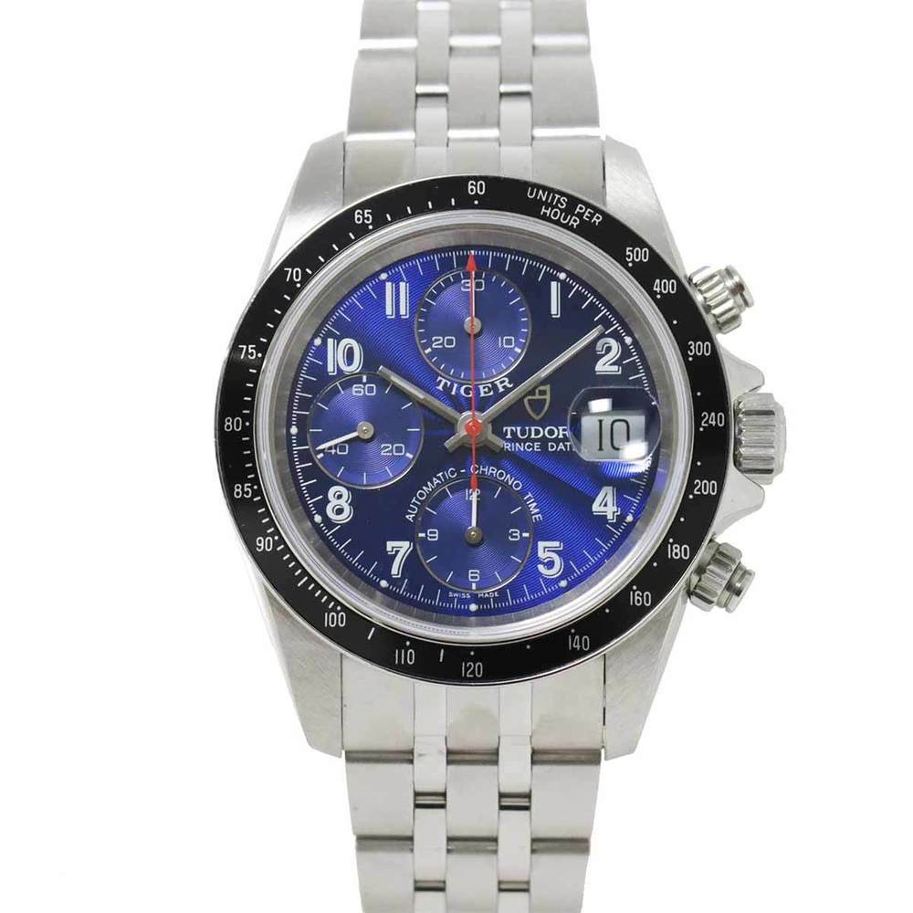 TUDOR Chronotime Tiger Prince Date 79260 Men s Watch Blue Dial