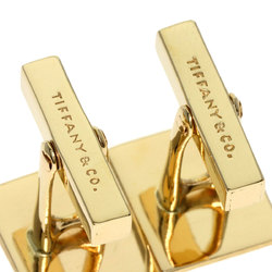 Tiffany Square Cufflinks K14 Yellow Gold Men's TIFFANY&Co.