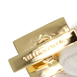 Tiffany Square Cufflinks K14 Yellow Gold Men's TIFFANY&Co.
