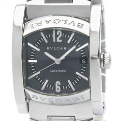 Polished BVLGARI Assioma Steel Automatic Mens Watch AA44S BF567367