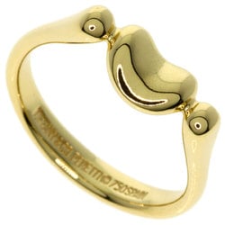 Tiffany Bean Ring K18 Yellow Gold Women's TIFFANY&Co.