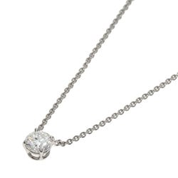 Harry Winston Solitaire Diamond Necklace Platinum PT950 Women's HARRY WINSTON