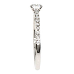 Cartier Etincel de Solitaire Diamond #47 Ring Platinum PT950 Ladies CARTIER
